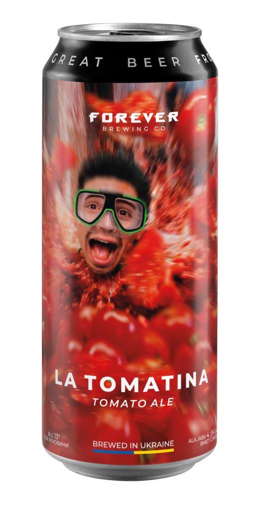 Пиво світле La Tomatina 0,5л
